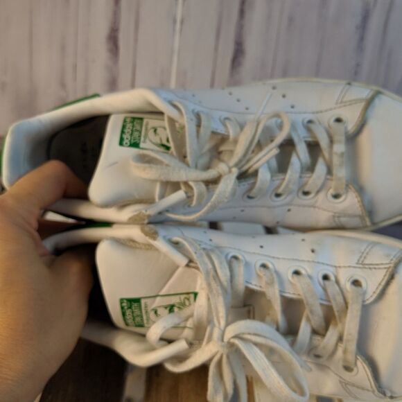 Adidas Stan Smith mens shoes‎ hi-tops sneakers 5.5 - Picture 7 of 8